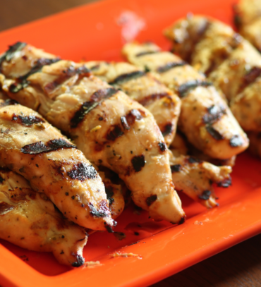 Grilled Chicken with Pineapple Salsa