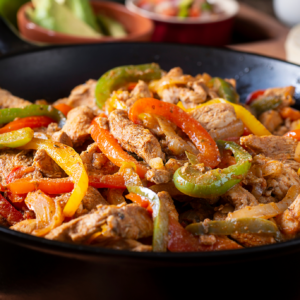 Gluten-free chicken fajita salad