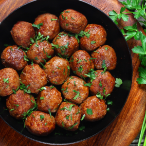 Gluten-Free Turkey and Vegetable Meatballs