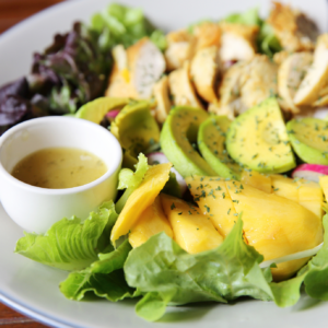 Gluten-free turkey and avocado salad