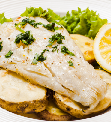 Gluten-Free Baked Cod with Lemon and Herbs