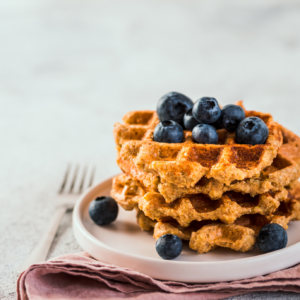 Gluten free oatmeal waffles