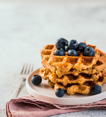 Gluten free oatmeal waffles