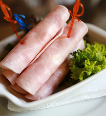 Gluten-free turkey and cheese roll-ups